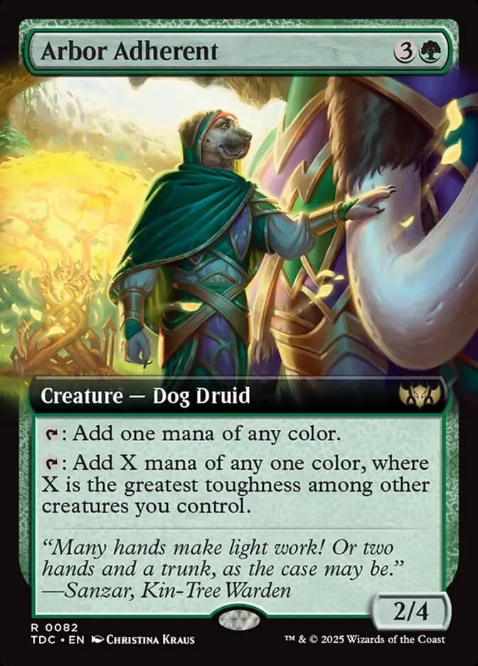 Card image of Arbor Adherent