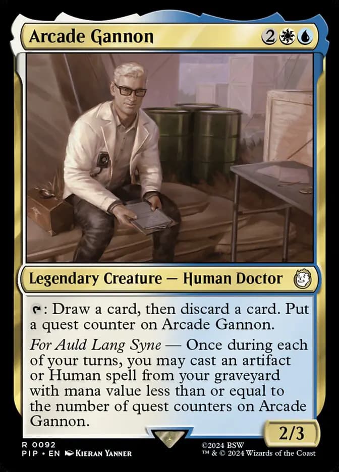 Card image of Arcade Gannon