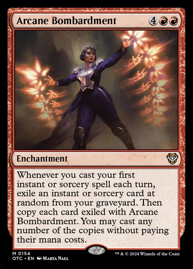 Card image of Arcane Bombardment