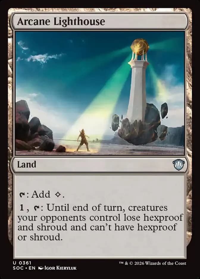 Card image of Arcane Lighthouse
