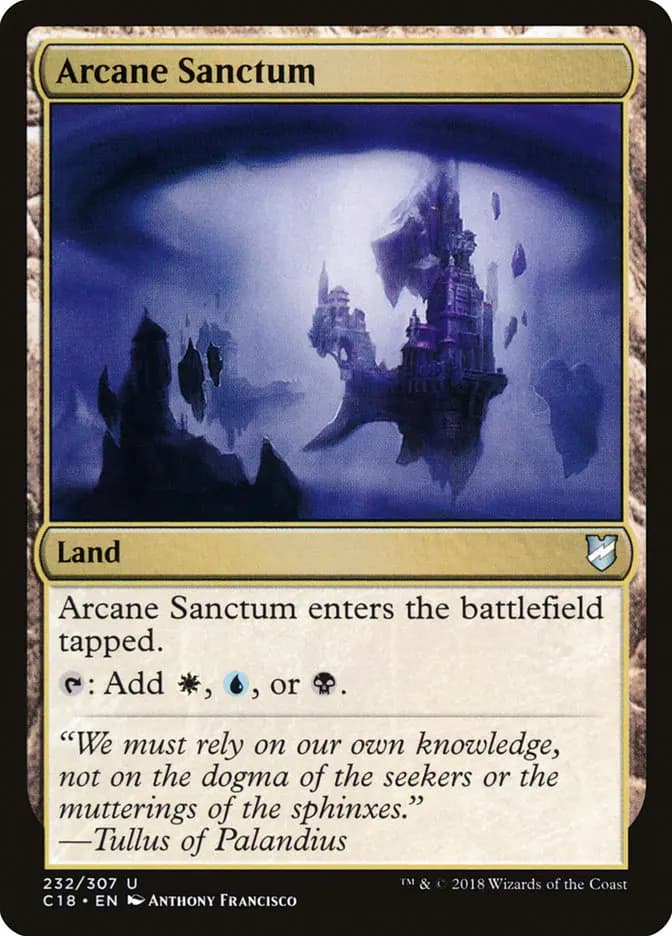 Card image of Arcane Sanctum