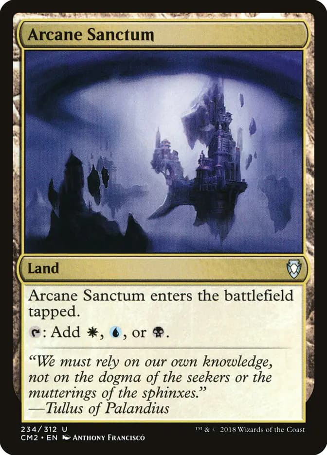 Card image of Arcane Sanctum