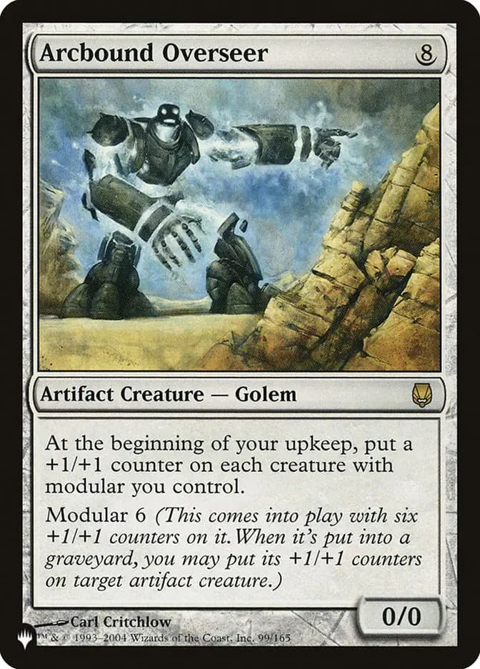 Card image of Arcbound Overseer