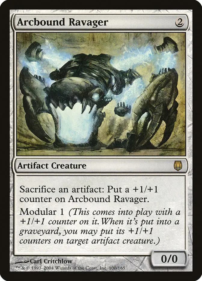 Card image of Arcbound Ravager