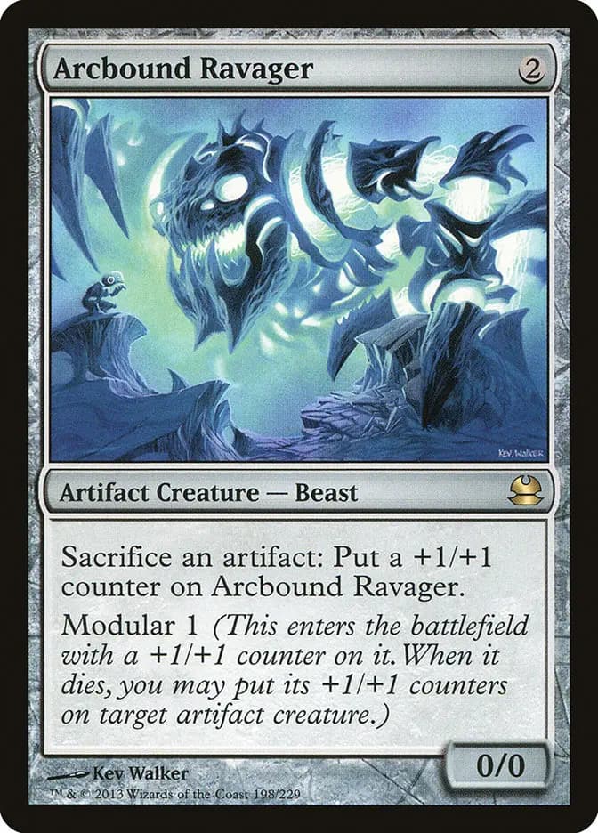 Card image of Arcbound Ravager