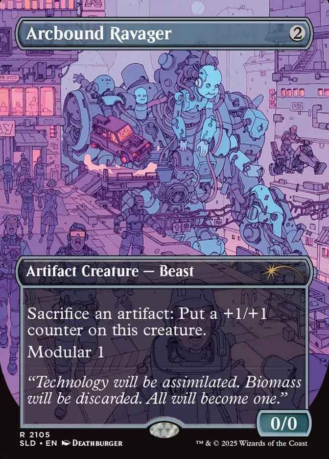 Card image of Arcbound Ravager