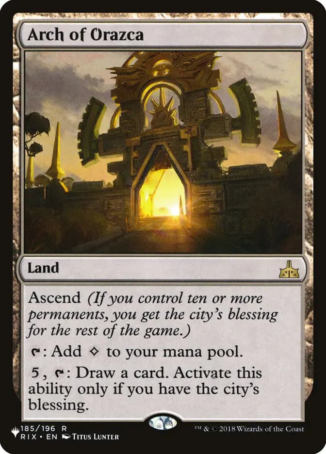 Card image of Arch of Orazca