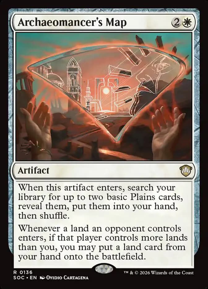 Card image of Archaeomancer's Map