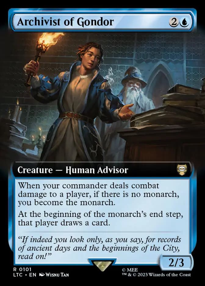 Card image of Archivist of Gondor