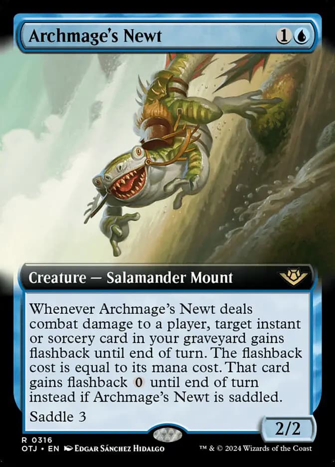 Card image of Archmage's Newt