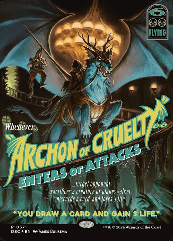 Card image of Archon of Cruelty