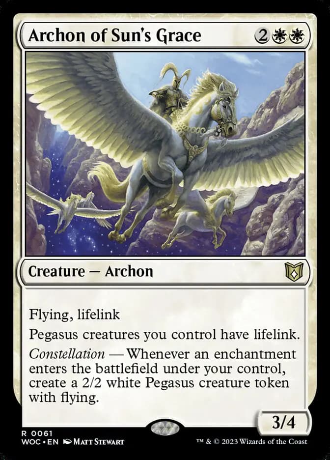 Card image of Archon of Sun's Grace