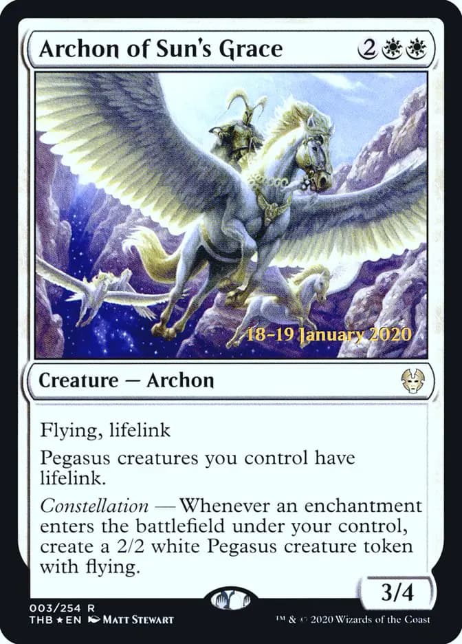 Card image of Archon of Sun's Grace
