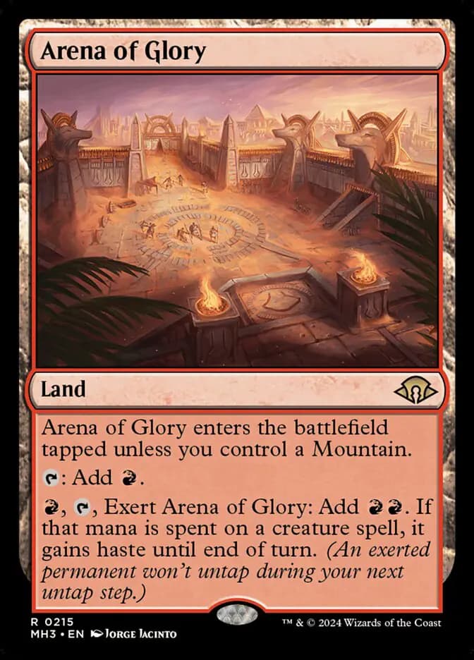 Card image of Arena of Glory