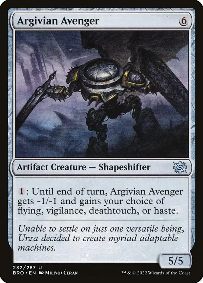 Card image of Argivian Avenger