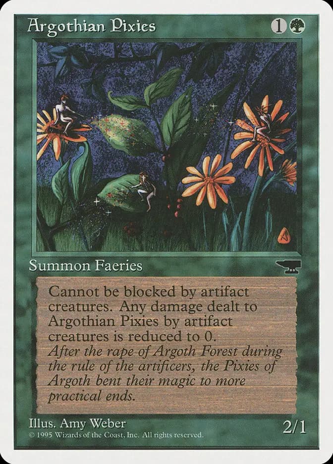 Card image of Argothian Pixies