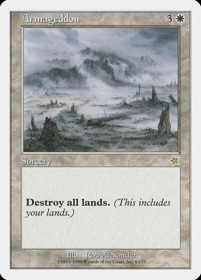 Card image of Armageddon