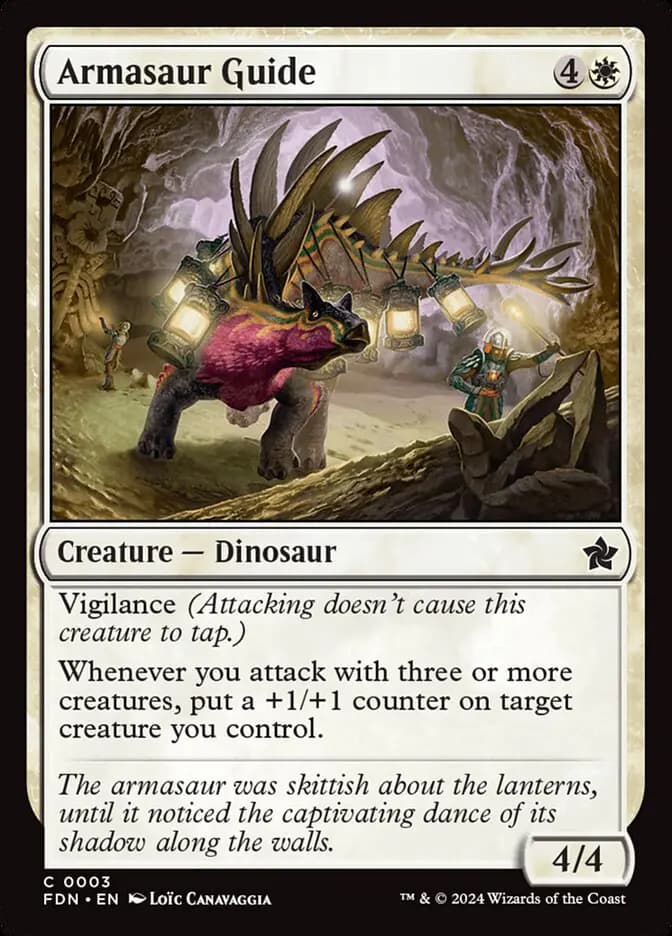 Card image of Armasaur Guide
