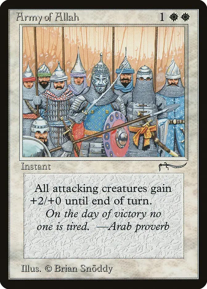 Card image of Army of Allah