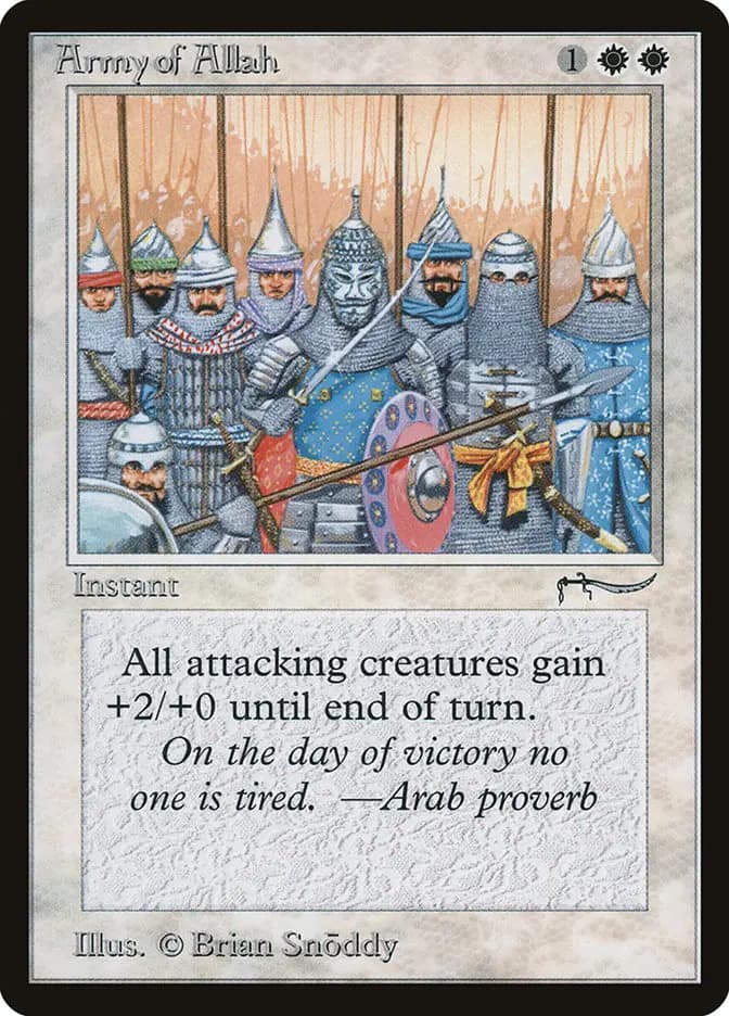 Card image of Army of Allah
