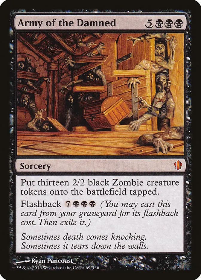 Card image of Army of the Damned