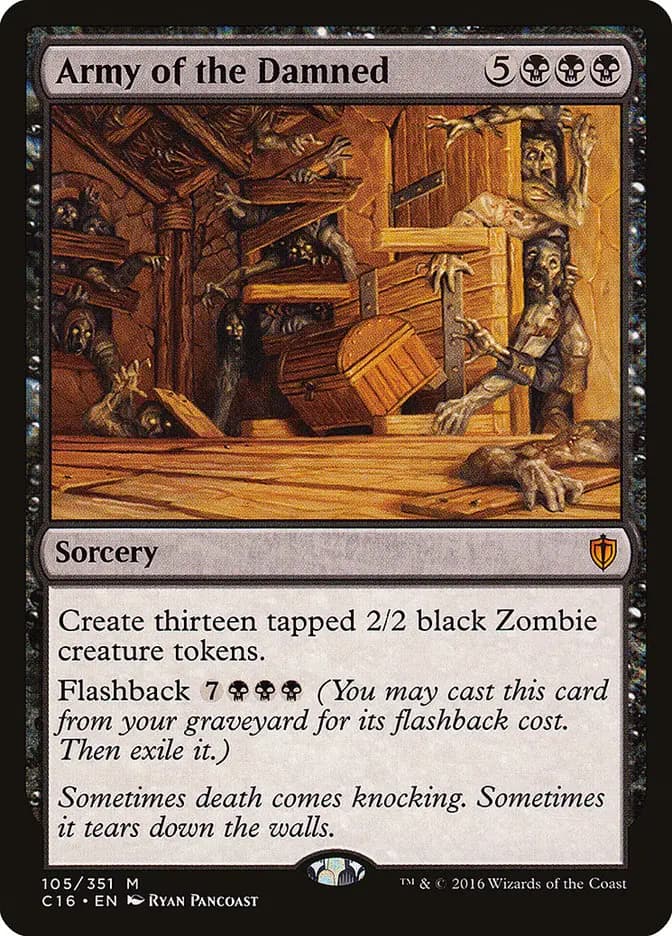 Card image of Army of the Damned