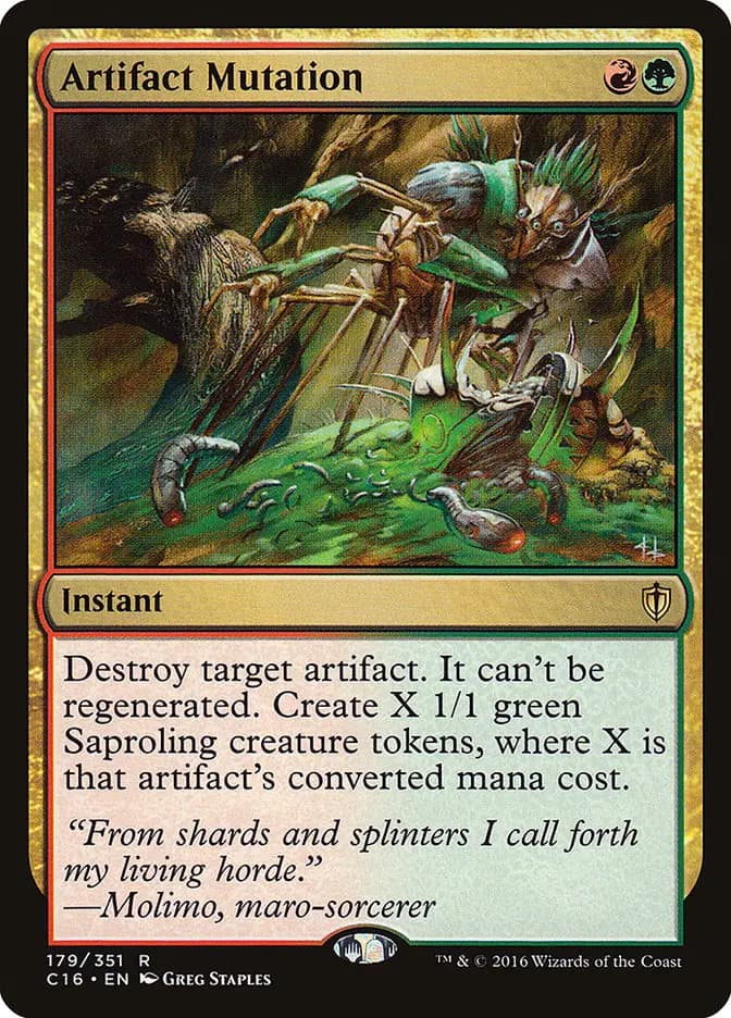 Card image of Artifact Mutation