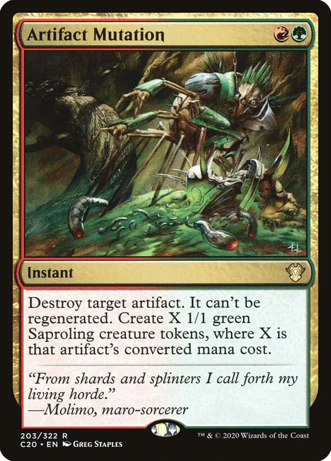 Card image of Artifact Mutation
