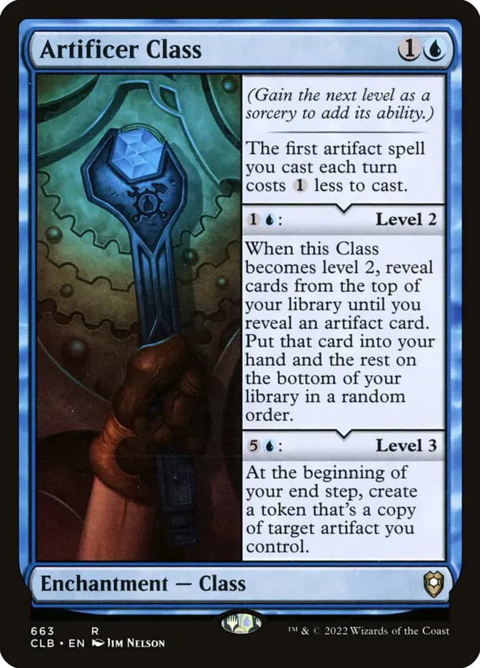 Card image of Artificer Class