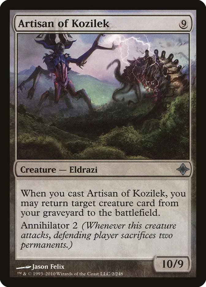 Card image of Artisan of Kozilek