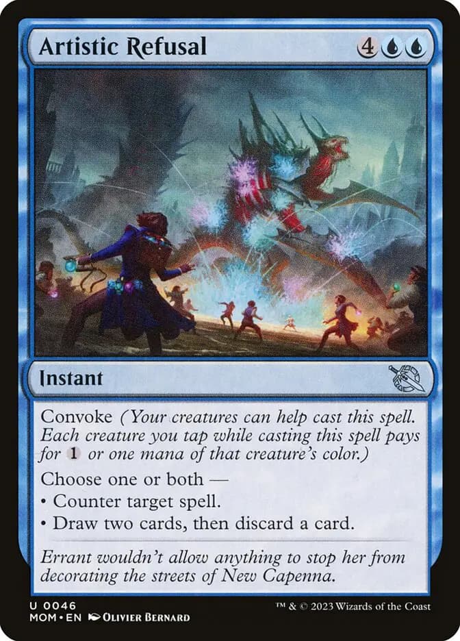 Card image of Artistic Refusal