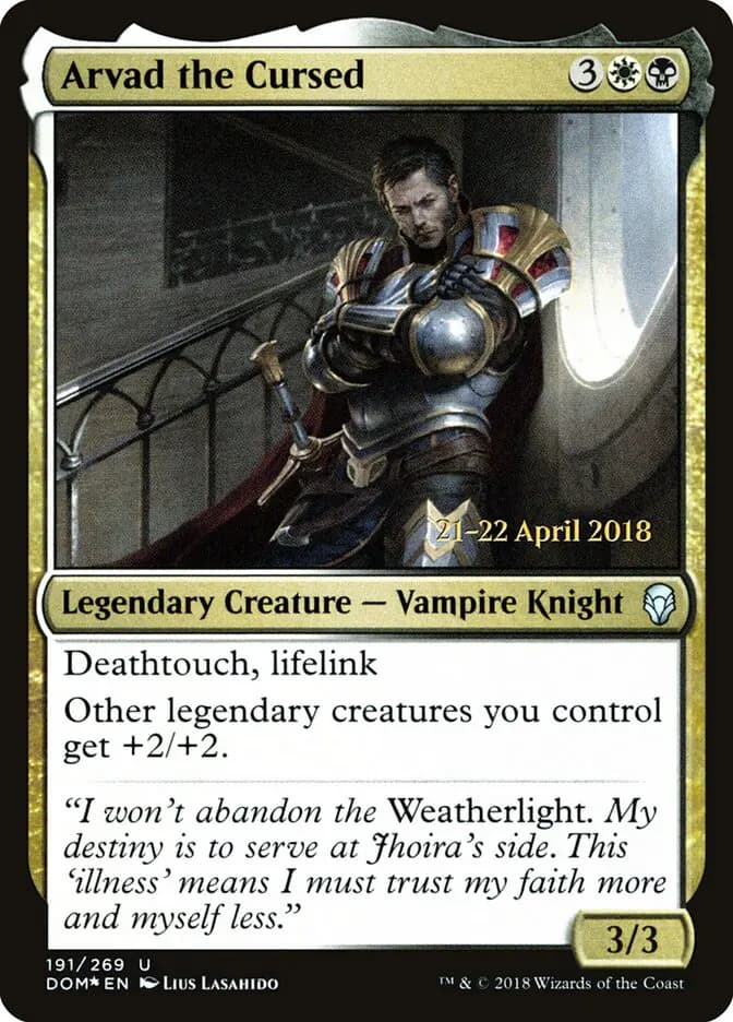Card image of Arvad the Cursed