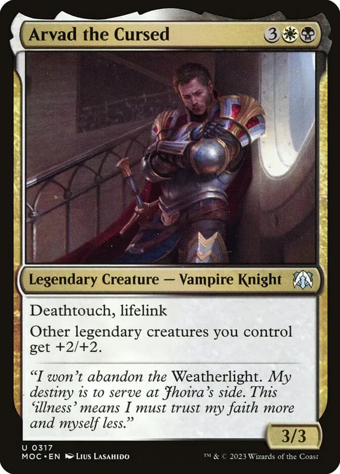 Card image of Arvad the Cursed