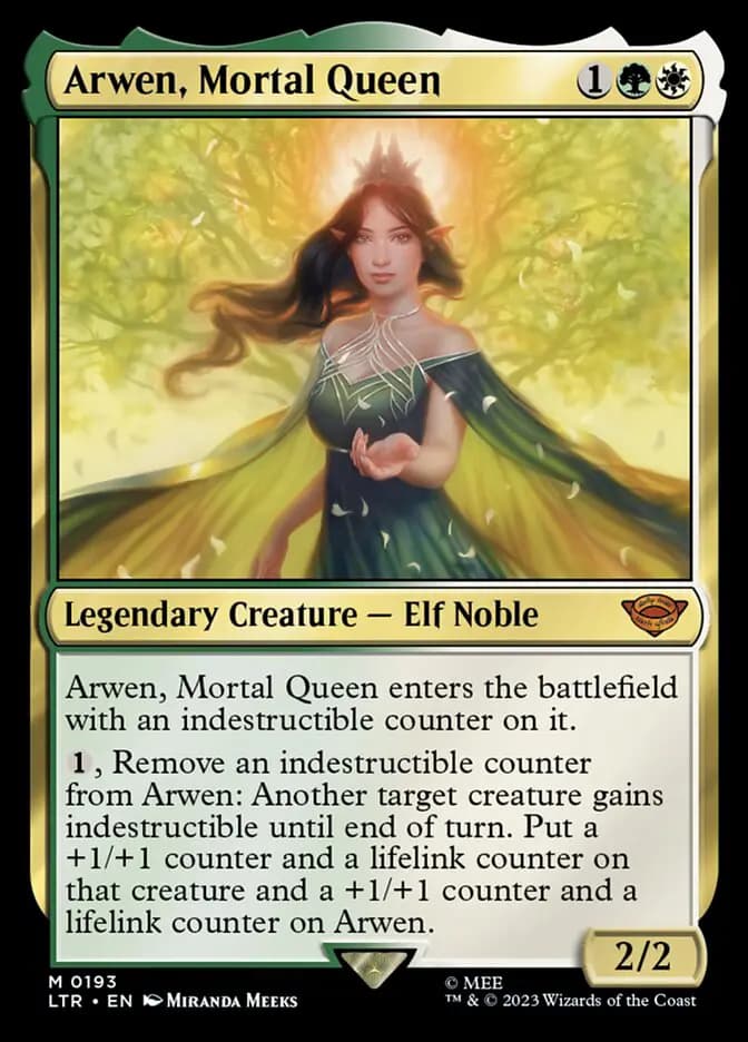 Card image of Arwen, Mortal Queen