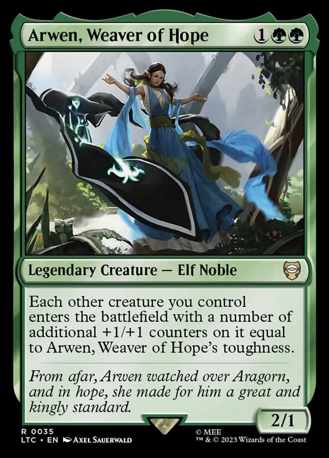 Card image of Arwen, Weaver of Hope