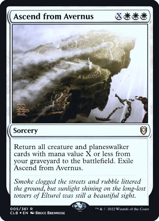 Card image of Ascend from Avernus