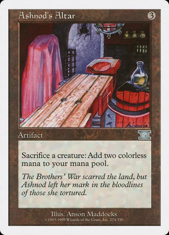 Card image of Ashnod's Altar