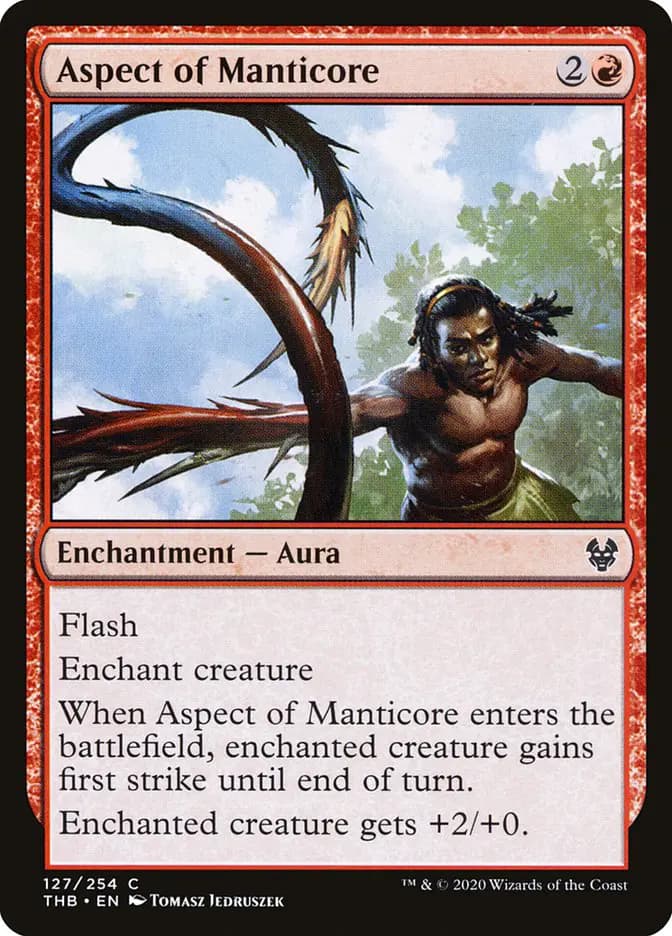 Card image of Aspect of Manticore