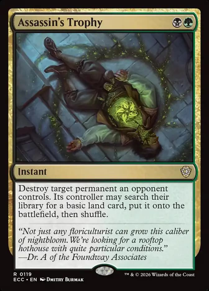 Card image of Assassin's Trophy