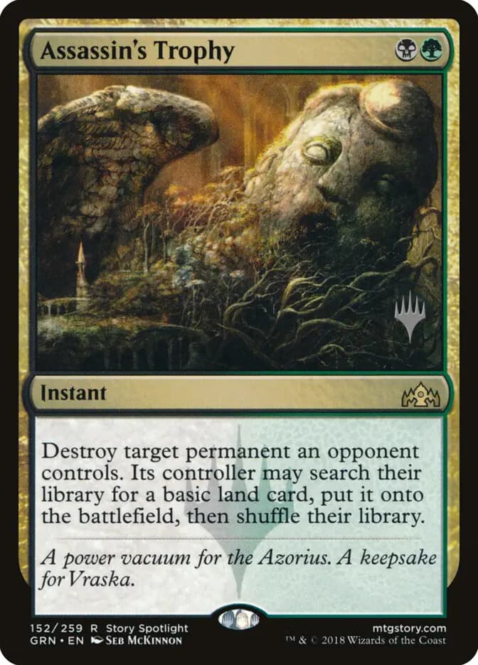 Card image of Assassin's Trophy