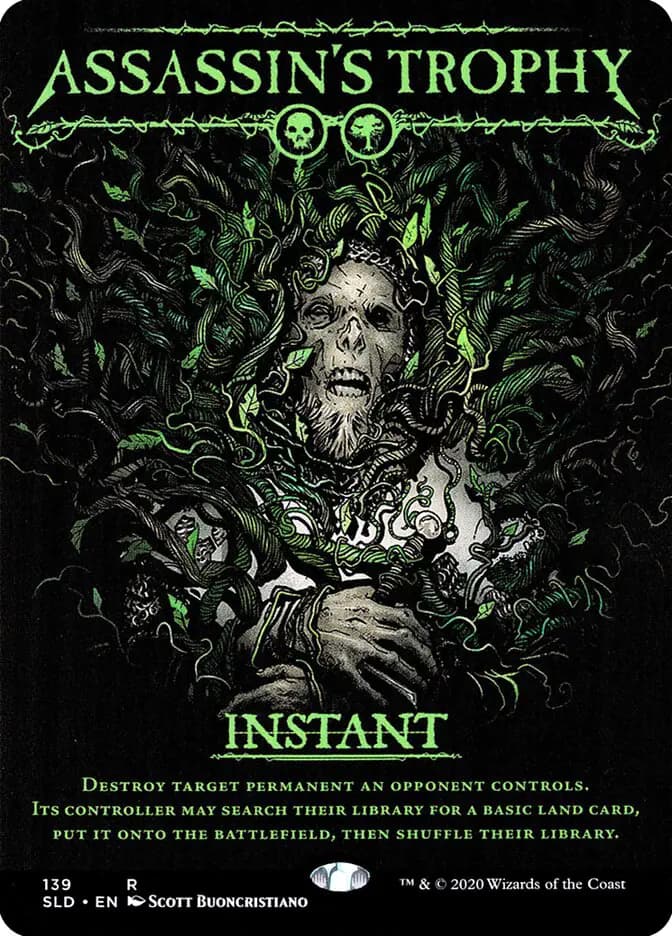 Card image of Assassin's Trophy