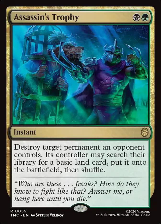 Card image of Assassin's Trophy