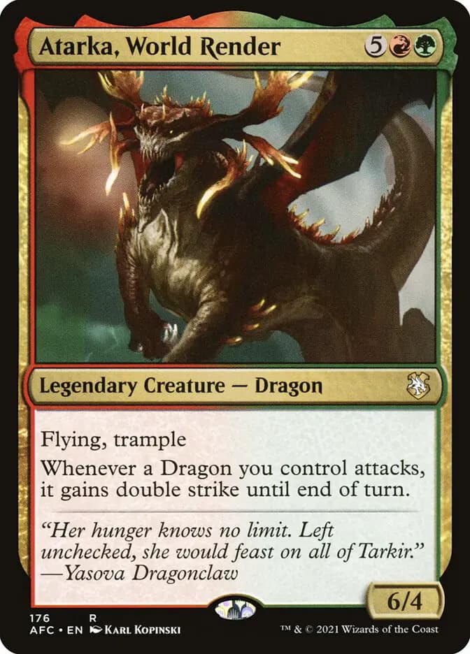 Card image of Atarka, World Render