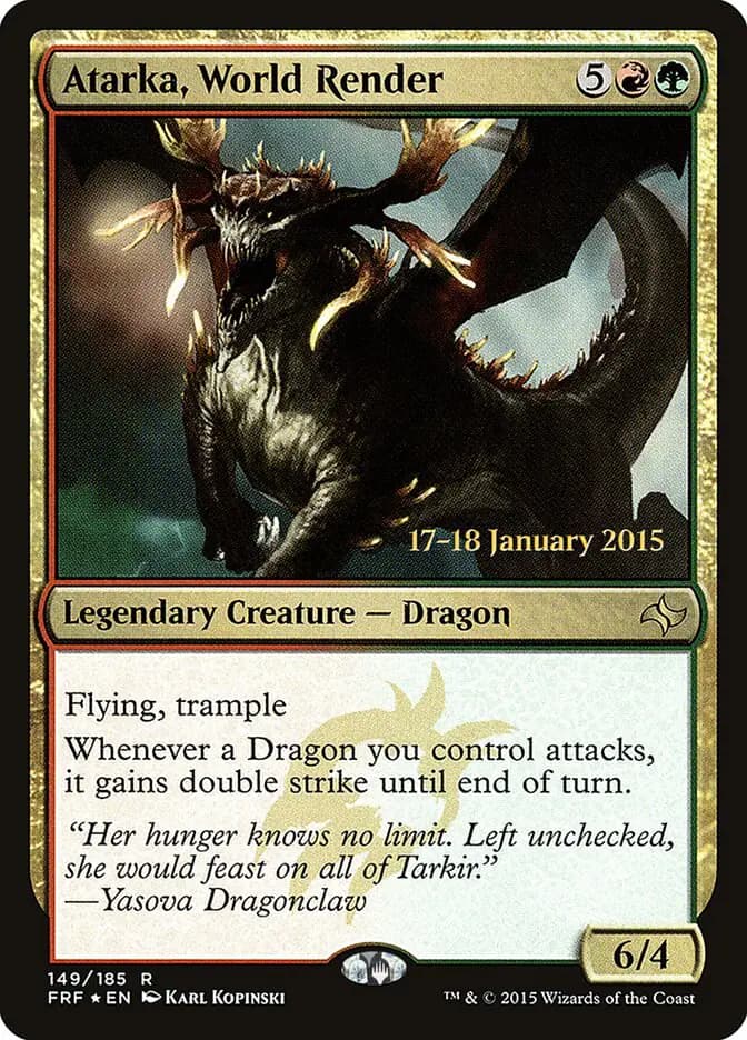 Card image of Atarka, World Render