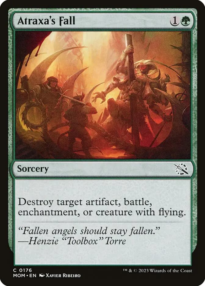 Card image of Atraxa's Fall