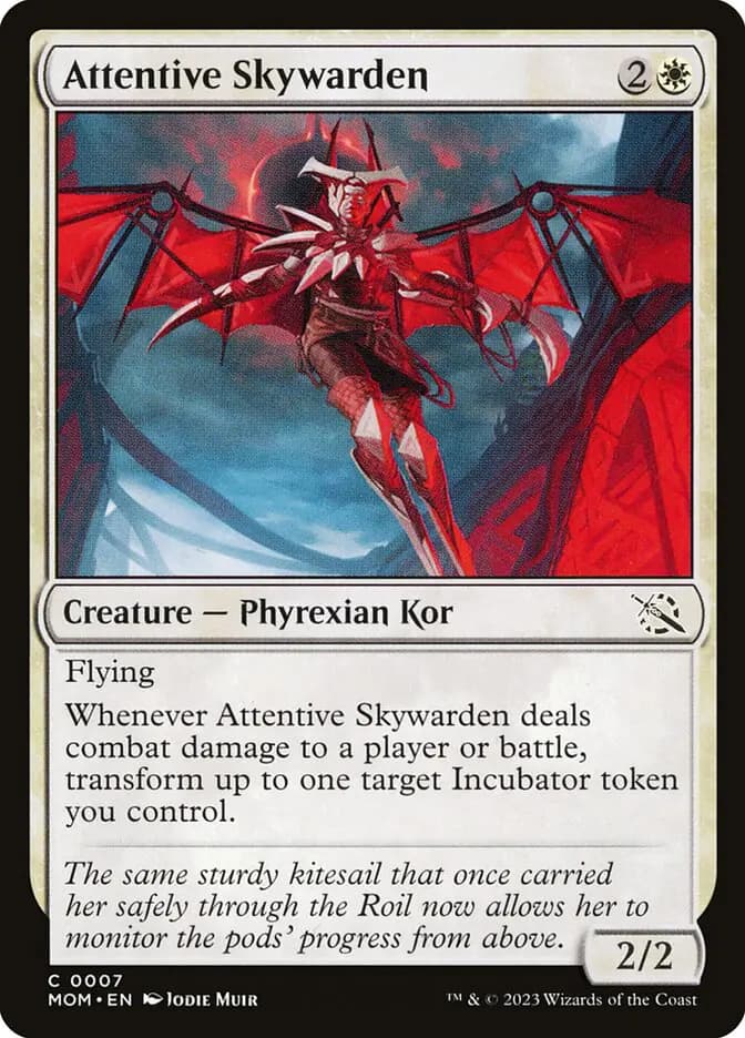 Card image of Attentive Skywarden