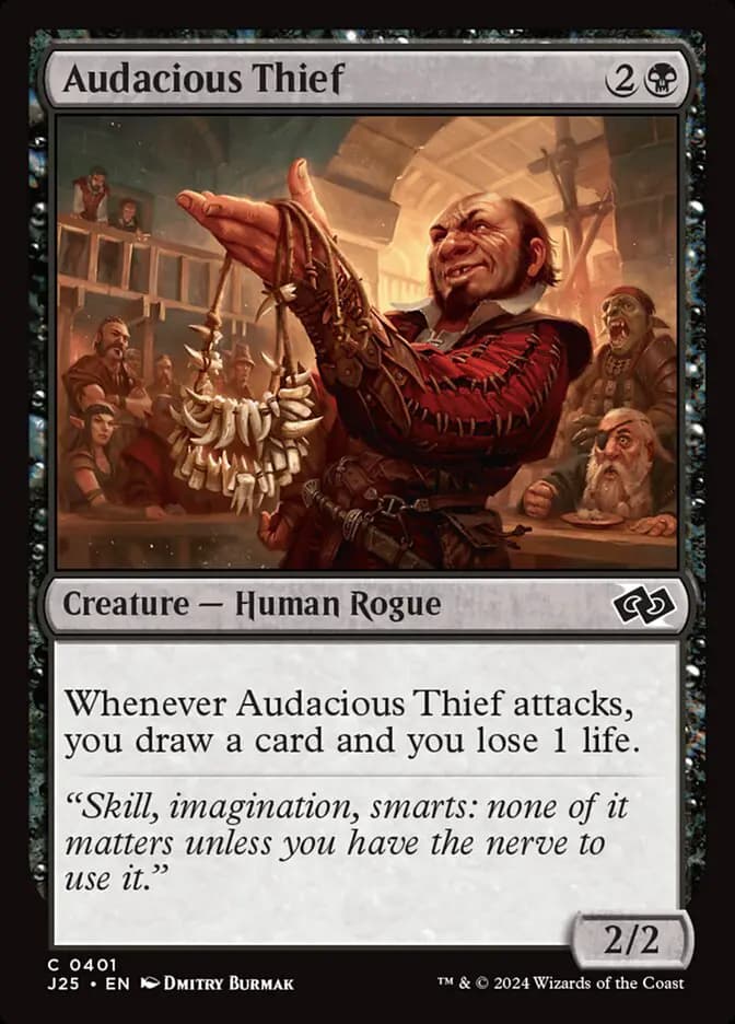 Card image of Audacious Thief