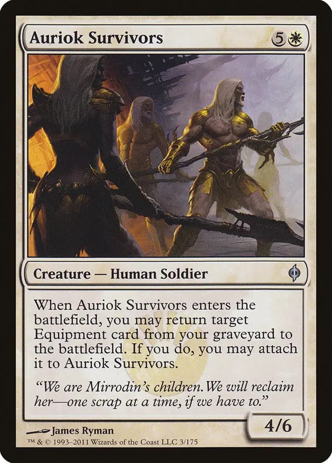 Card image of Auriok Survivors