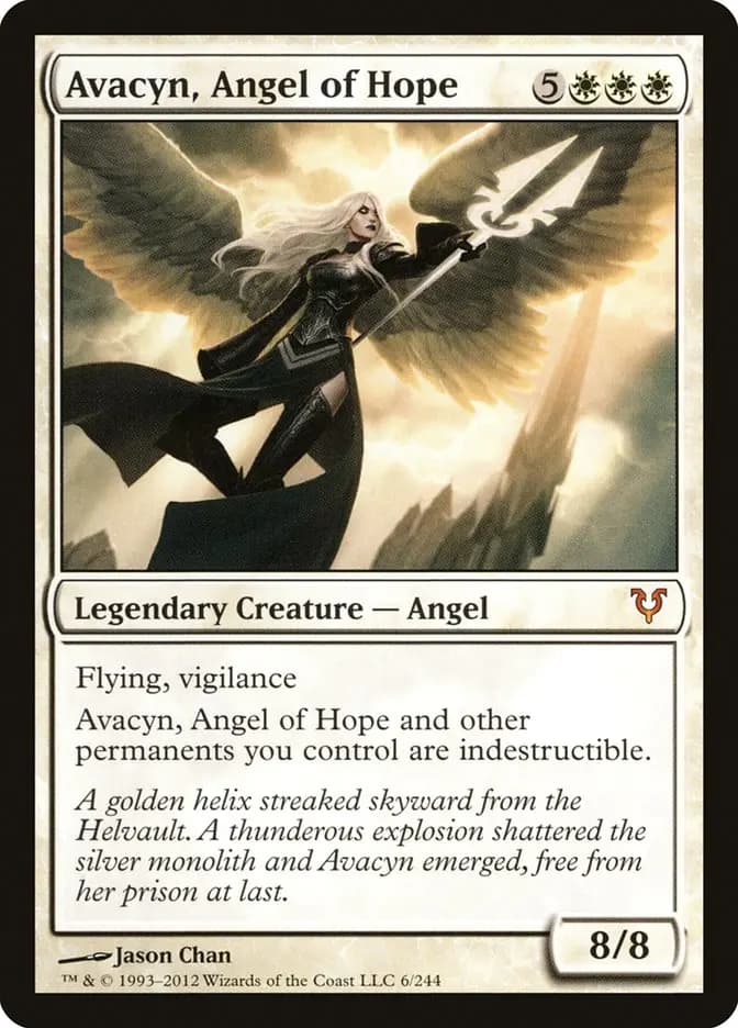 Card image of Avacyn, Angel of Hope