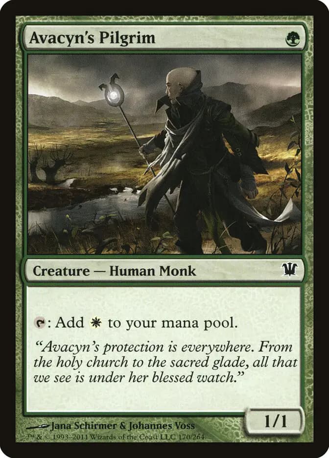 Card image of Avacyn's Pilgrim